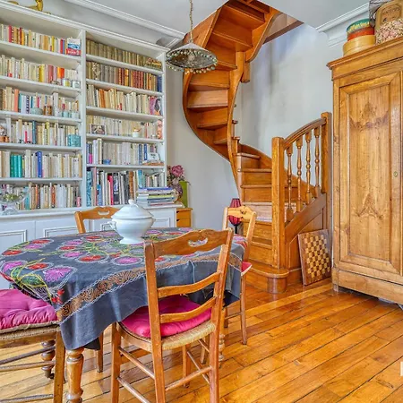 Charmant Duplex Avec Balcon - Quartier Du Marais - 191c *